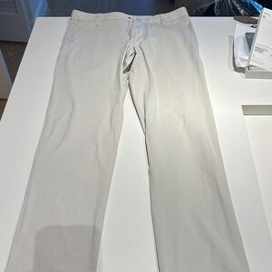 RHONE Men's Light Gray Chinos